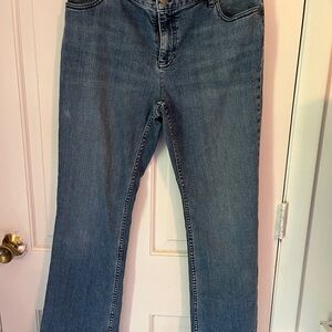 J. Jill Straight Leg Blue Jeans